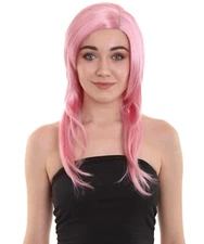 Halloween Party Online Pretty Girl Wigs, Flame-retardant Synthetic Fiber.