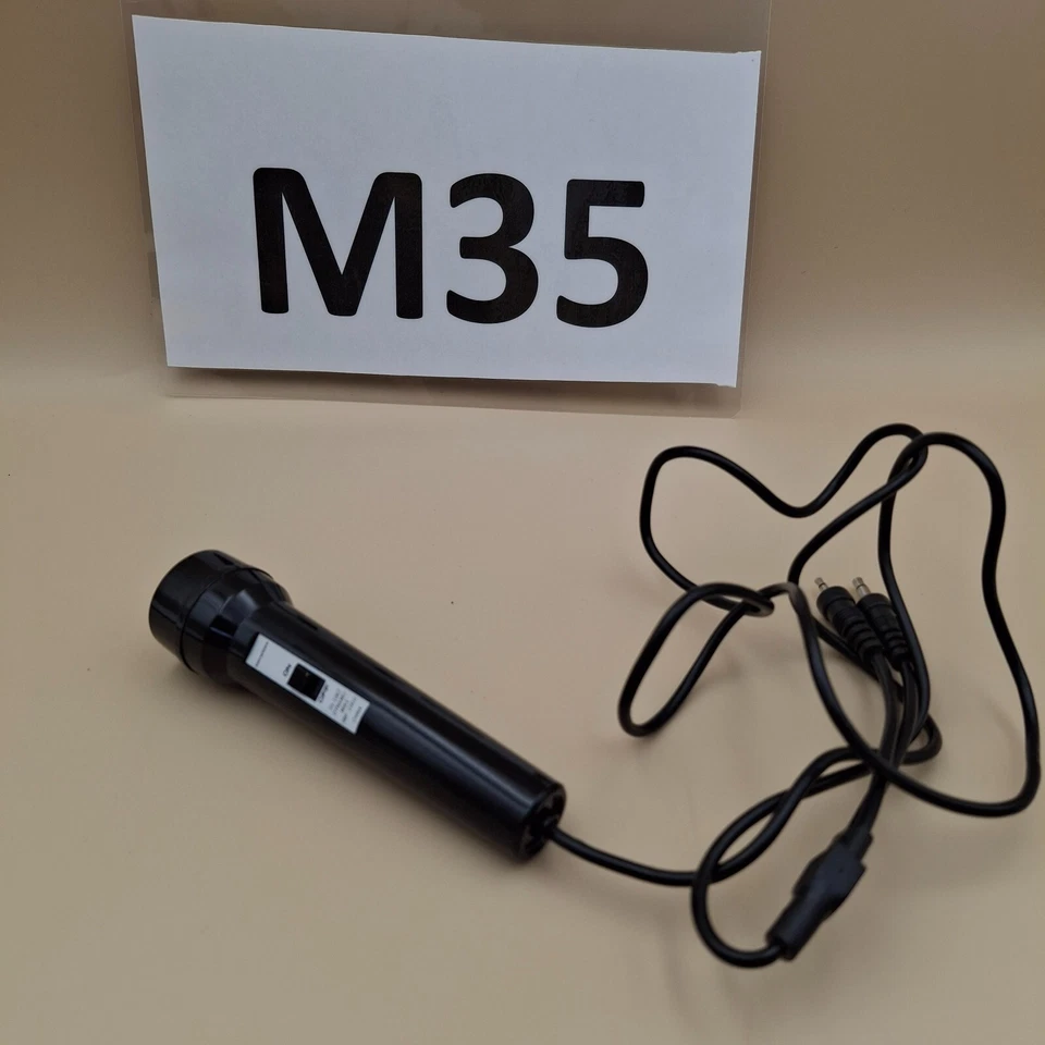 GENEXXA 33-1067 DYNAMIC MIKE/MICROPHONE-200 OHM. 90's / 2000's. Vintage. (refB) - Image 2 of 4