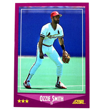 Ozzie Smith 1988 Score Card #12 MLB St.Louis Cardinals