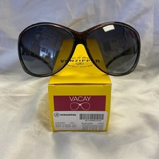 Von Zipper VZ Sunglasses Vacay Copper Gloss Tort Satin / Vintage Grey NEW 
