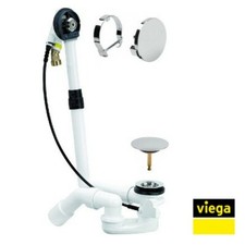 Viega Multiplex Trio Wasserzulauf Ablaufgarnitur Ablauf Badewanne flach Farbset