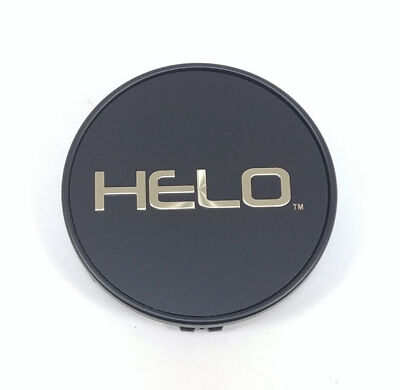 Helo Matte Black Center Cap 2-3/4''OD Snap Closed for HE919 HE894 HE911 6216K68-T