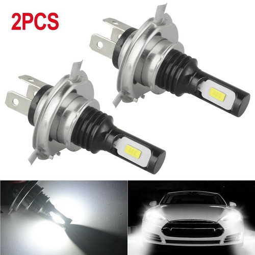 Kit 2 Phares LED H4 HB2 9003 6 Côtés 6000K Blanc Pur - 42000LM - IP68 - Garantie 5 Ans IRONWALLS