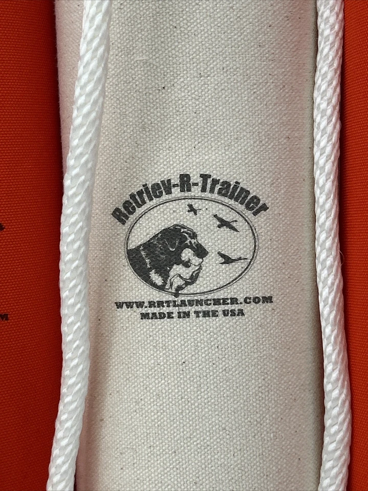 Retriev-R-Trainer 12" Canvas Launcher Dummies w Rope Dog Training Golden LOT 3 - Image 2 of 4