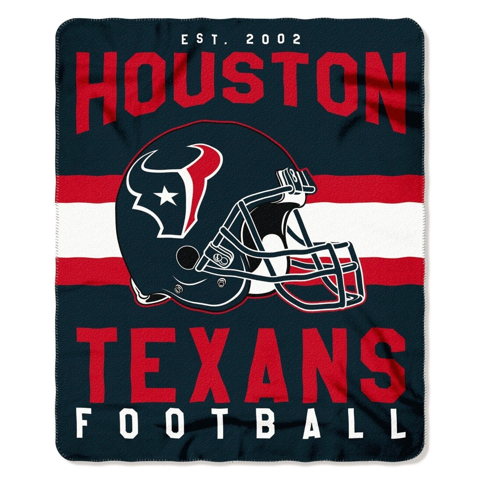 Houston Football Texans Soft Fleece Throw Blanket