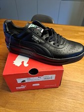 PUMA GV SPECIAL TRAINERS VILLAS OLD SCHOOL 80`s  BNIB RARE!! BLACK / BLACK COMBO