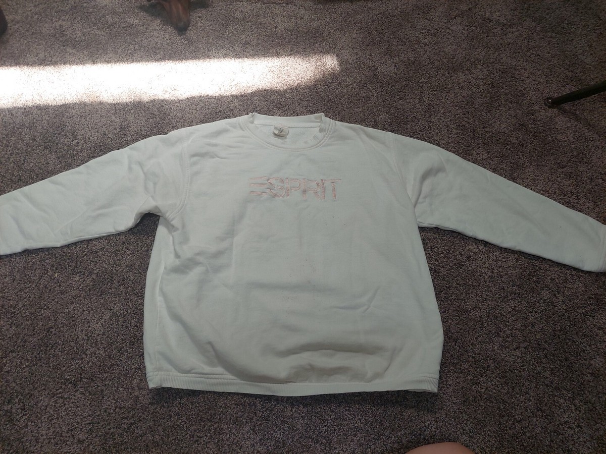 Crew Neck Esprit Long Pullover Damen Vintage Esprit Sweatshirt M