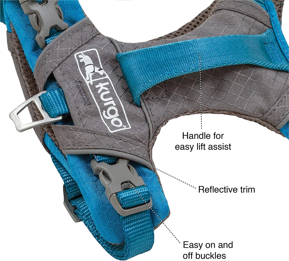 Dog Harness for Medium, & Small Active Dogs, Pet Hiking Harness for Running & Wa