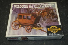  Craft Master Wagon Masters Scale Model Stage Coach Wagons of the old West