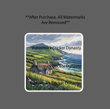 Ireland Sticker Waterproof Decal Country Farm Farmhouse Rural Ocean Gift NEW