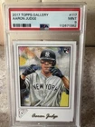 2017 Topps Gallery - Aaron Judge Rookie Card #117 PSA 9 MINT!!