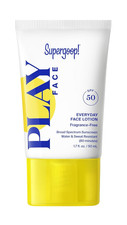 Supergoop PLAY Everyday Face Lotion SPF 50 - Lightweight, Non-Greasy Formula -