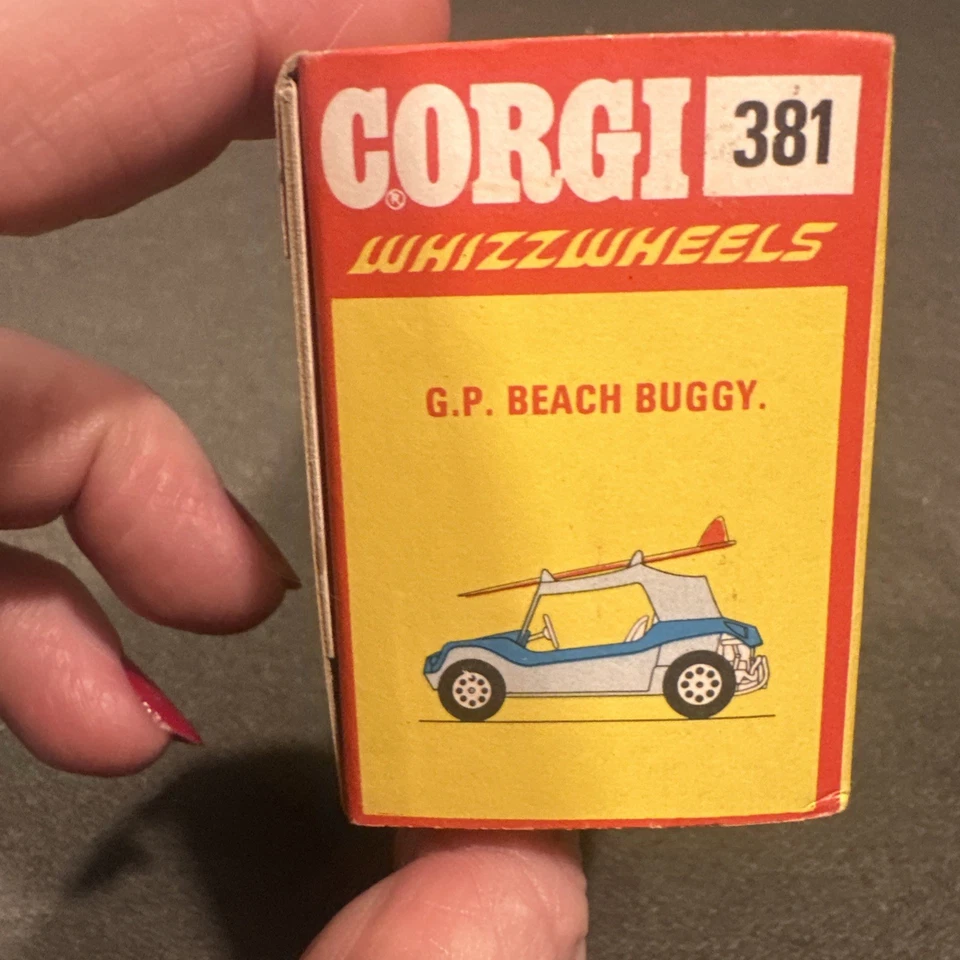 Corgi 381 GP Beach Buggy In Original Box - Excellent Vintage Whizzwheels H38 - Image 4 of 4