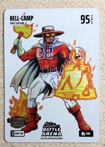 2026 Bo Jackson Battle Arena Bell-Camp #BLBF-387 Fire Blizzard Kristian Campbell