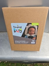 Travel Bug Head Support And Strap Cover Set New In Box