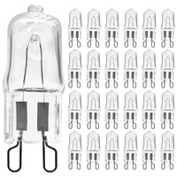 Modee G9 Halogen Backofenlampe 25W 260Lm Warmweiß 230V 300° Dimmbar 25 StüCk
