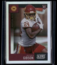 2020 Panini Chronicles #456 Antonio Gibson 2020 Score Update Rookies Silver