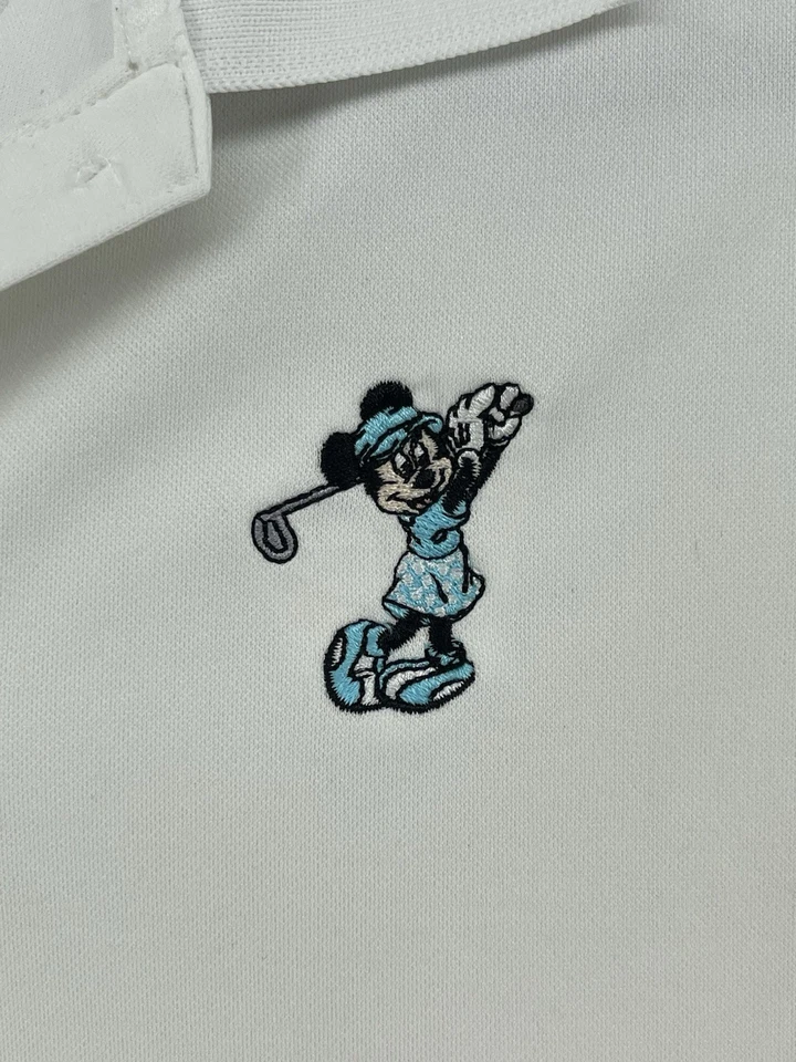 Kate Lord Minnie Mouse Golf Azul Blanco Manga Corta Polo - Mediano Foto 3 de 4