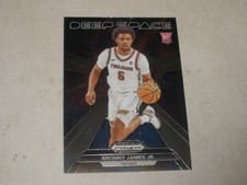 2024 Panini Prizm Draft Picks Deep Space #19 Bronny James Jr Rookie RC