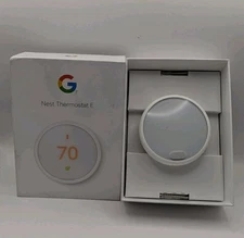 Nest Thermostat E Programmable Smart Thermostat - White (T4000ES)
