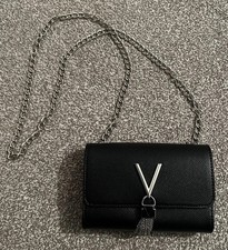 Valentino Divina Crossbody Bag Black And Silver