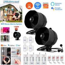 120dB Loud Siren Wireless WiFi Alarm System Home Intelligent Security Guard Kit