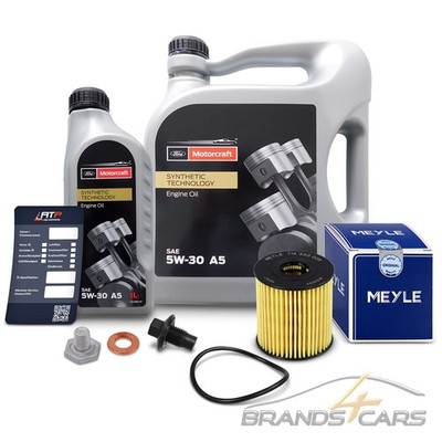 MEYLE ÖLFILTER + 6l 5W-30 FÜR FORD C S-MAX FOCUS GALAXY KUGA MONDEO 2.0 2.2 TDCi