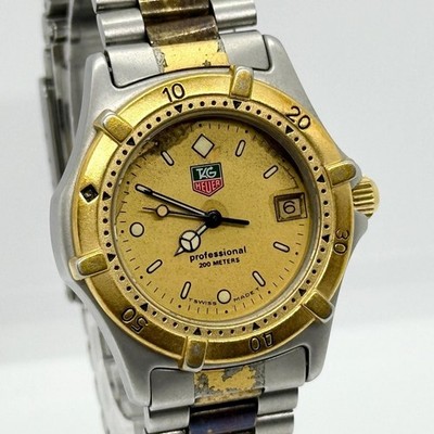 TAG Heuer 2000 Gold Men's Watch - 964.013 for sale online | eBay