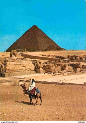 Postcard - Egypt - Giza - Pyramids and Sphinx The Pyramids and the Sphinx P