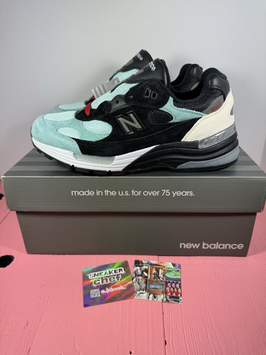 🌻 Size 7 New Balance 992 Nice Kicks Amoeba Music / Black