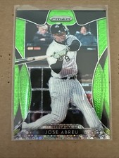 2019 Panini Prizm - José Abreu #90 Lime Green Donut Circle Prizm /199