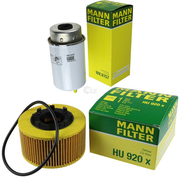 Mann Inspektionspaket Filterset FüR Ford Transit Kasten 2.0 Di 2.4 TDE-image