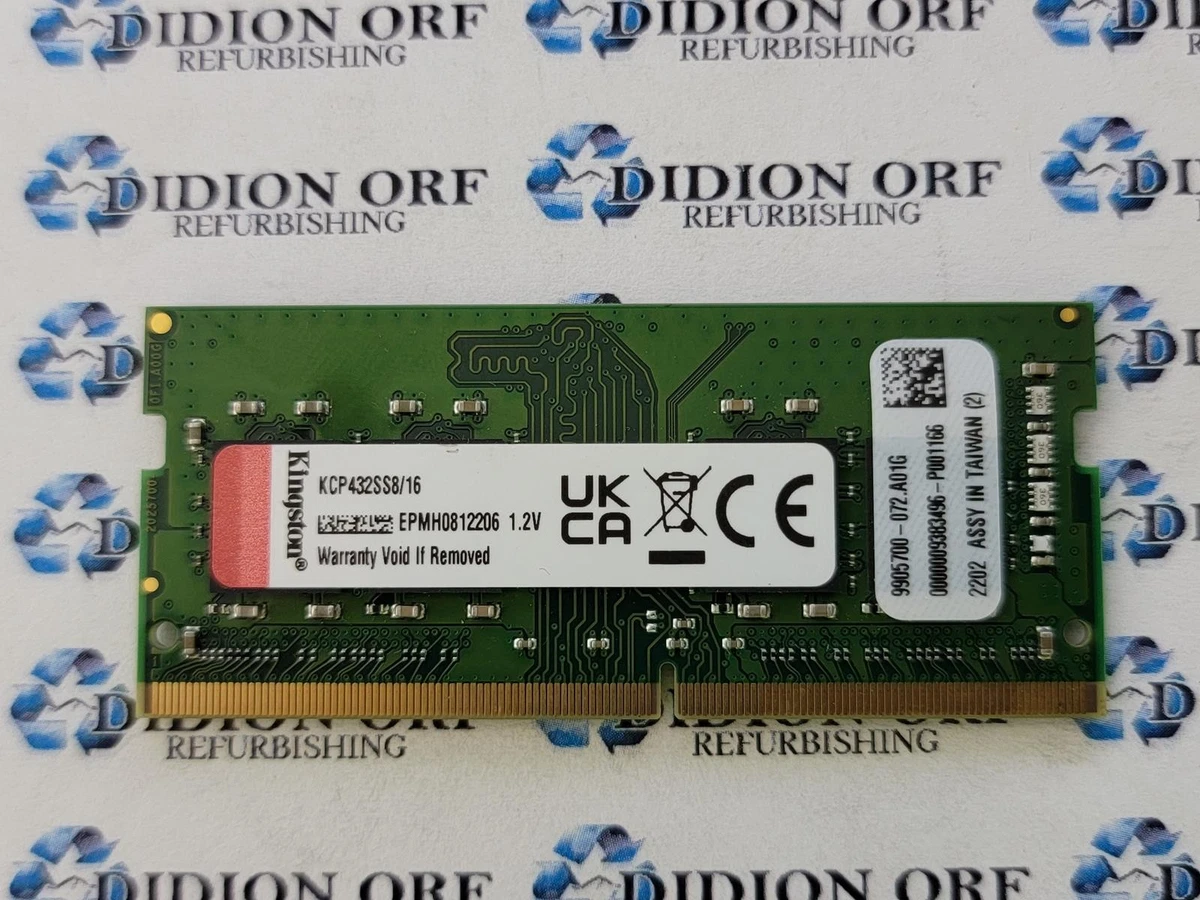 Kingston SO-DIMM 16 GB Computer Memory (RAM) for sale | eBay