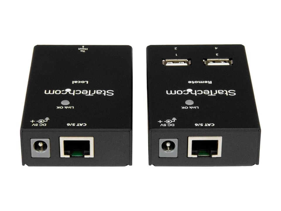 StarTech.com USB2004EXTV 4-port USB 2.0-over-Cat5-or-Cat6 extender - up to 130ft - Image 3 of 4