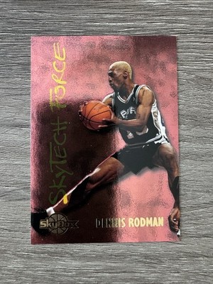1994-95 SkyBox #SF26 Dennis Rodman SkyTech Force Spurs Bulls