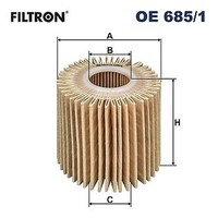 Filtron OE 685/1 ÖLfilter FüR Lexus, Lotus, Toyota Filtereinsatz