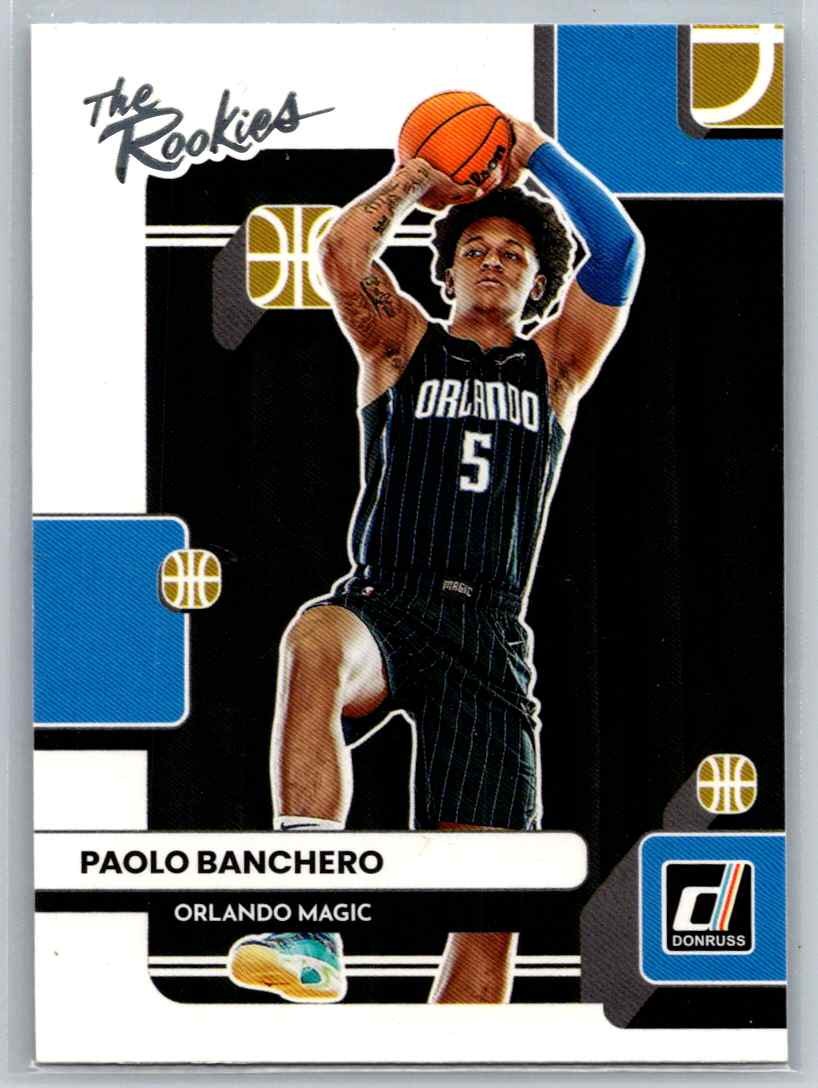 2022-23 Donruss #1 Paolo Banchero The Rookies