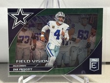 2024 Panini Donruss Elite - Field Vision Dak Prescott #3 Green