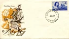 1963 Australian Navigators Abel Tasman 4/- - WCS FDC Brown