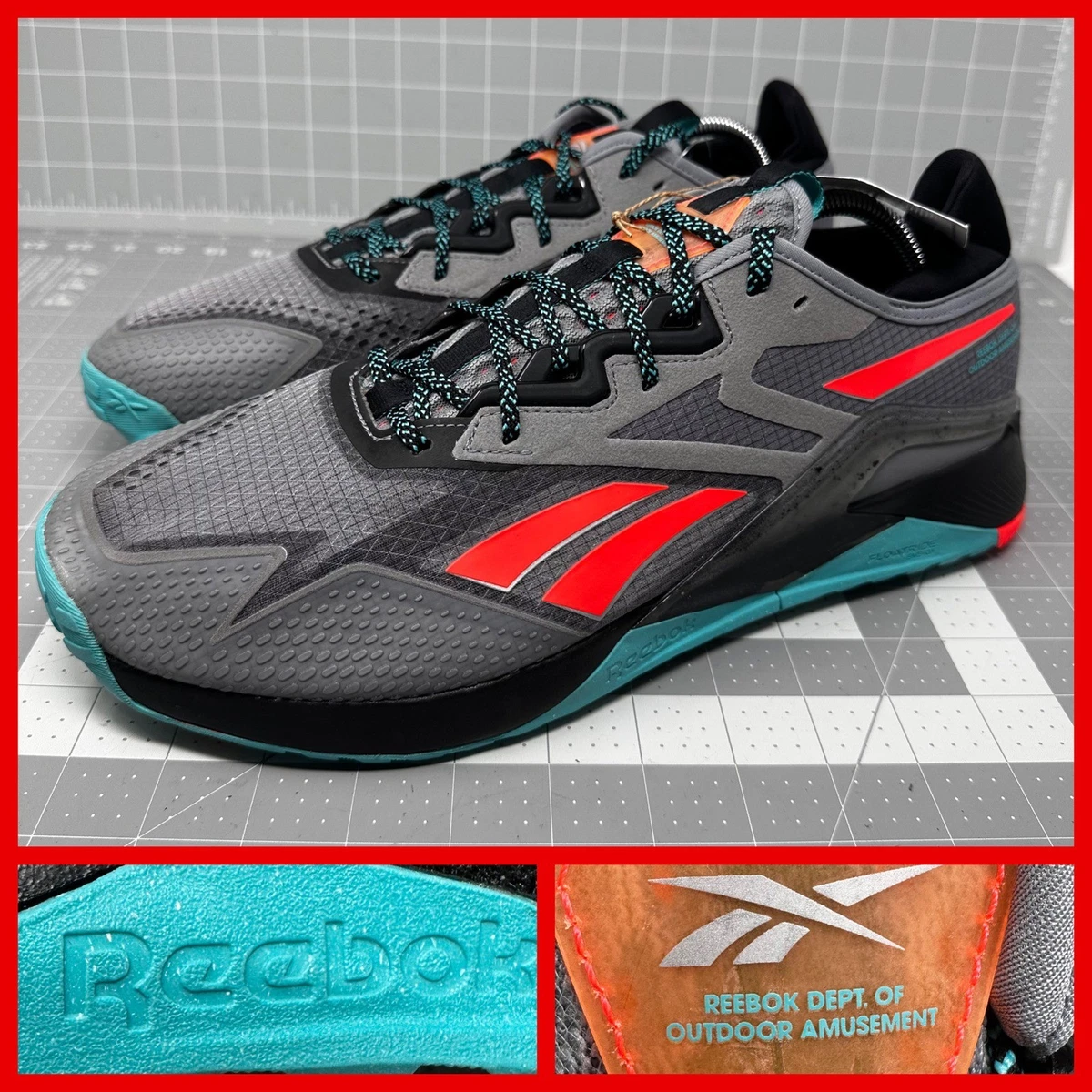Reebok Nano X2 TR Adventure Grey Classic Teal for Sale  display picture 2