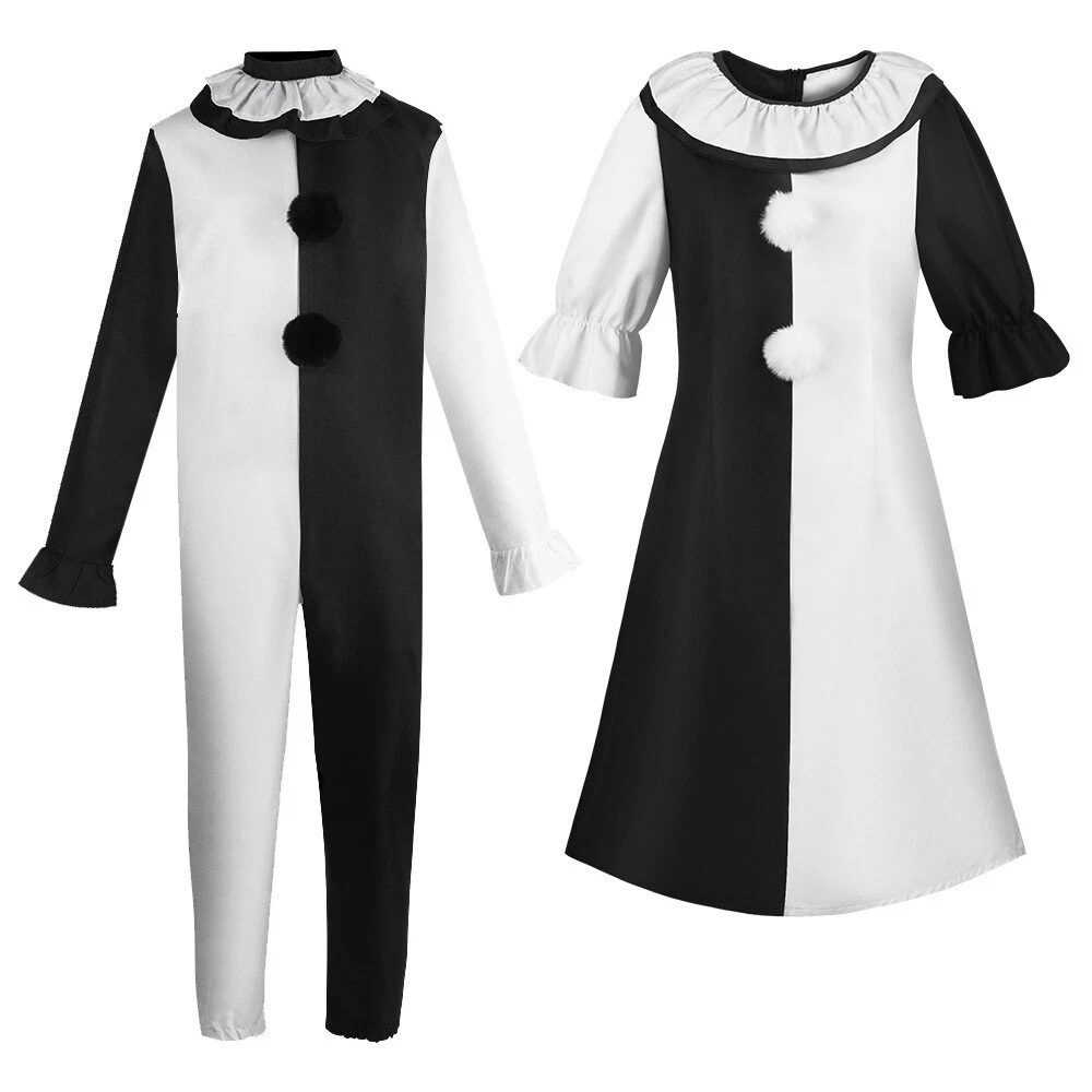 Deluxe Clown Girl Costume With Dress & Hat (S - Foto 3