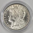 1884 O Morgan Silver Dollar UNC in a Capsule