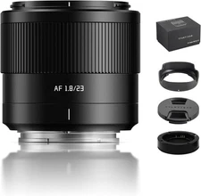 TTARTISAN AF 23mm F1.8 ED Lens APS-C Prime Lens for Sony E-Mount Cameras