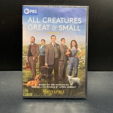 Masterpiece: All Creatures Great And Small PBS 2 DVDs Season 1 Factory Sealed.