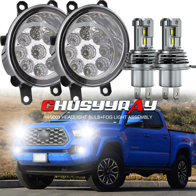 9003 Faros Altos/Bajos + H11 Luz Antiniebla para For Toyota Tacoma 2012-2011
