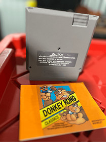 Donkey Kong Classics Nintendo Entertainment System NES Game Authentic W/ Manual