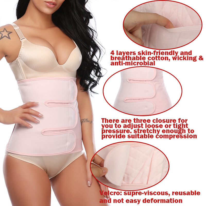 3 in 1 Postpartum Recovery Band for Tummy Waist and Pelvis Support-image