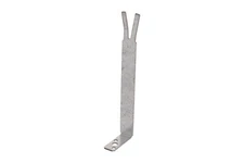 New Fishtailed Builders Frame Tie Galvanised Steel 200mm X 50mm X 2mm - Onestop