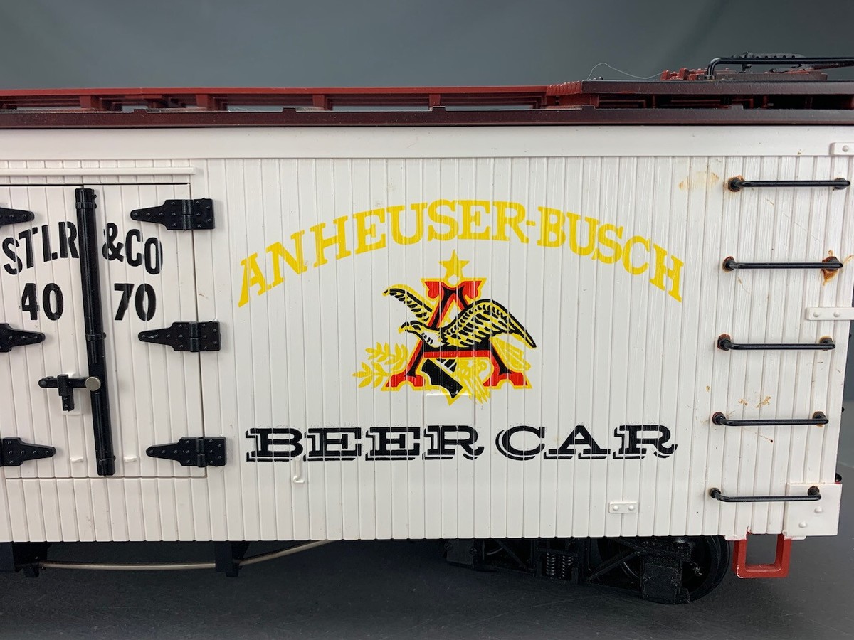 G Scale LGB 4070 Budweiser Beer Reefer G638 LZ | eBay