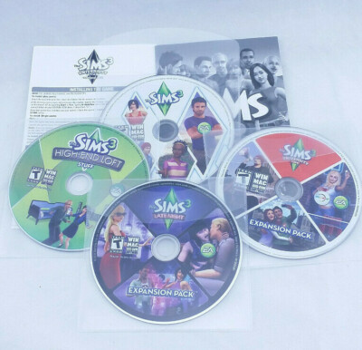 Sims 3 w/ Expansion Packs PC University Late Night High End Loft | eBay